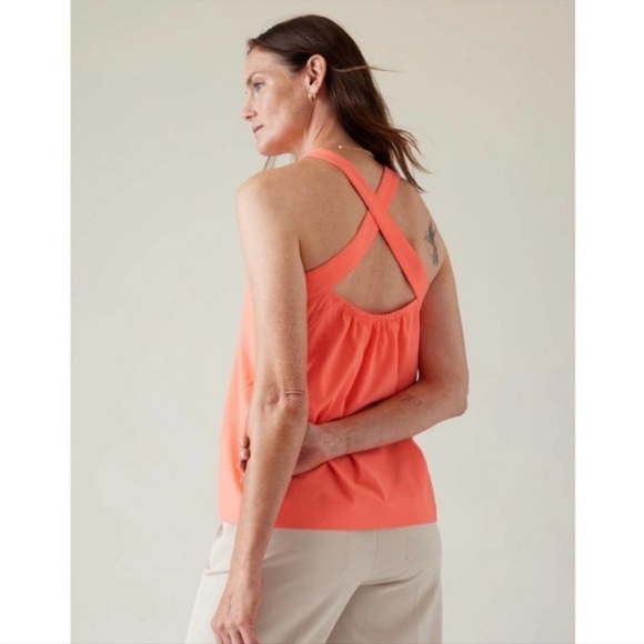 NWT Athleta Arrival Tank in Sunset Glow - Picture 3 of 5